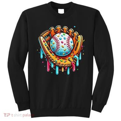 Ice Cream Drip Baseball Stuff Baseball Drip For Sweatshirt