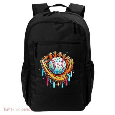 Ice Cream Drip Baseball Stuff Baseball Drip For Backpack