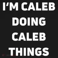 IM Caleb Doing Caleb Things Funny Women's Hoodie thumb 2