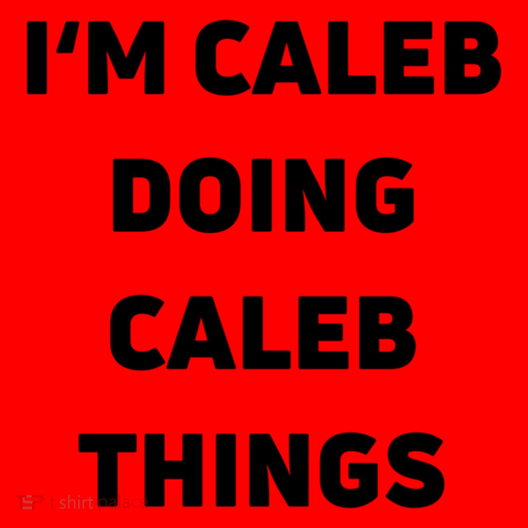 IM Caleb Doing Caleb Things Funny Santa Hat