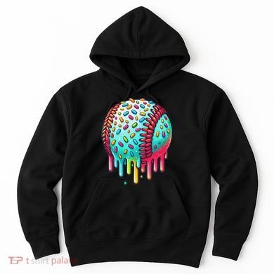 Ice Cream Drip Baseball Stuff Baseball Drip For Hoodie