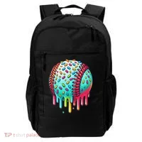 Ice Cream Drip Baseball Stuff Baseball Drip For Backpack thumb 0