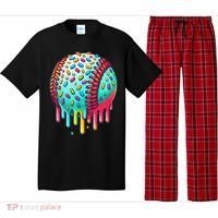 Ice Cream Drip Baseball Stuff Baseball Drip For Pajama Set thumb 0