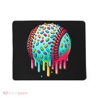 Ice Cream Drip Baseball Stuff Baseball Drip For Mousepad thumb 0