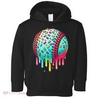 Ice Cream Drip Baseball Stuff Baseball Drip For Toddler Hoodie thumb 0