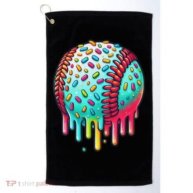 Ice Cream Drip Baseball Stuff Baseball Drip For Golf Towel