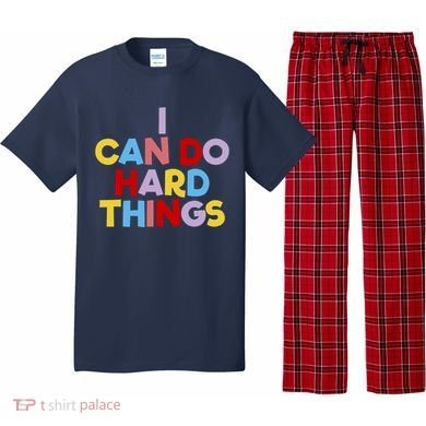 I Can Do Hard Things Teacher Inspiration Do Hard Things Pajama Set