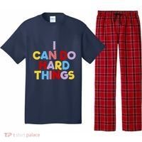 I Can Do Hard Things Teacher Inspiration Do Hard Things Pajama Set thumb 0