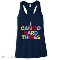 I Can Do Hard Things Teacher Inspiration Do Hard Things Women's Tank Top thumb 0