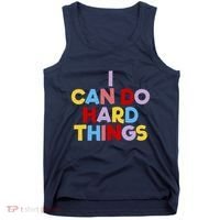 I Can Do Hard Things Teacher Inspiration Do Hard Things Tank Top thumb 0
