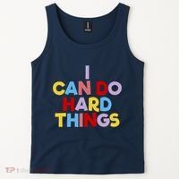 I Can Do Hard Things Teacher Inspiration Do Hard Things Tank Top thumb 2