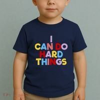 I Can Do Hard Things Teacher Inspiration Do Hard Things Toddler T-Shirt thumb 2