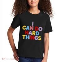 I Can Do Hard Things Teacher Inspiration Do Hard Things Kids T-Shirt thumb 2