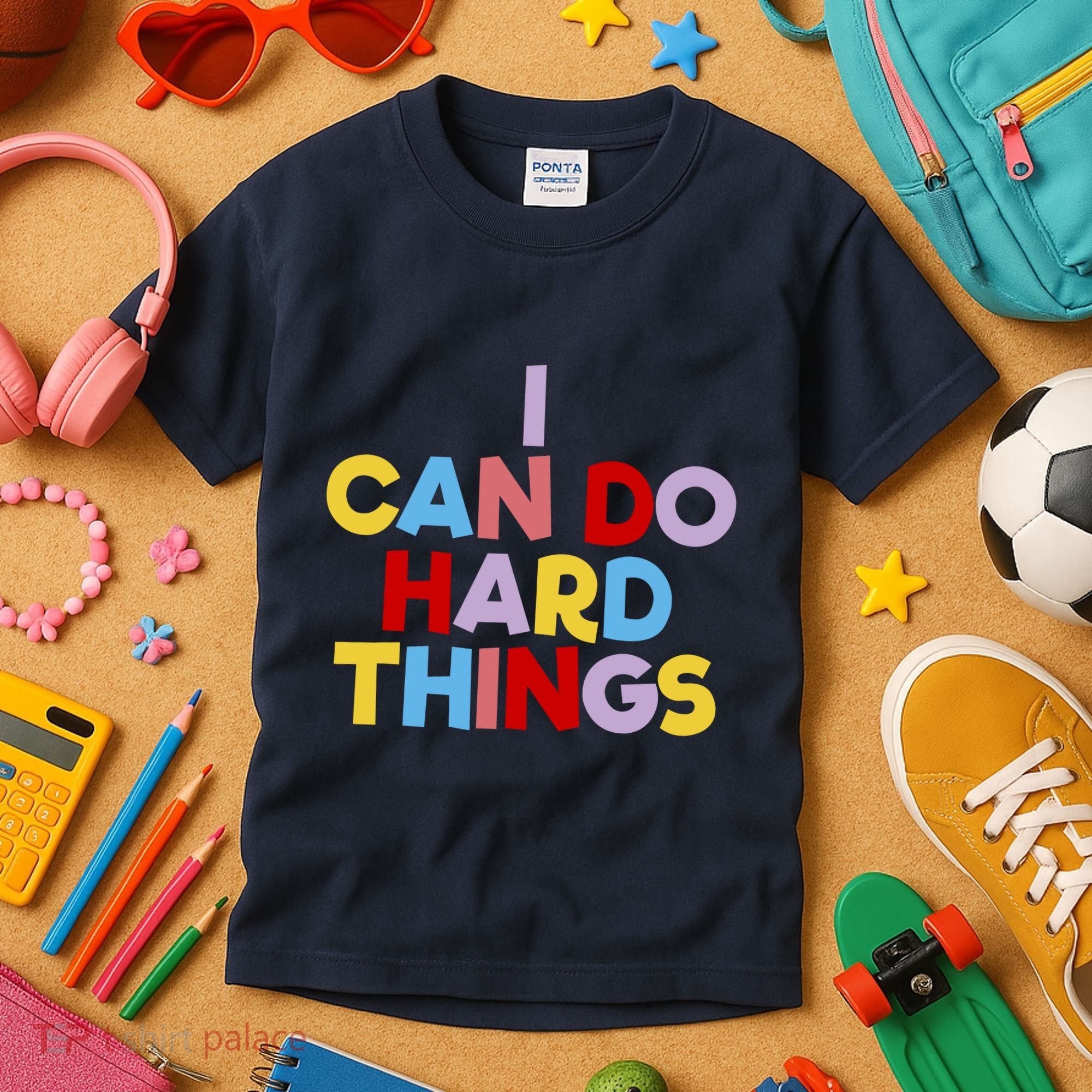 I Can Do Hard Things Teacher Inspiration Do Hard Things Kids T-Shirt