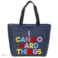 I Can Do Hard Things Teacher Inspiration Do Hard Things Tote Bag thumb 0