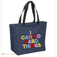 I Can Do Hard Things Teacher Inspiration Do Hard Things Tote Bag thumb 2