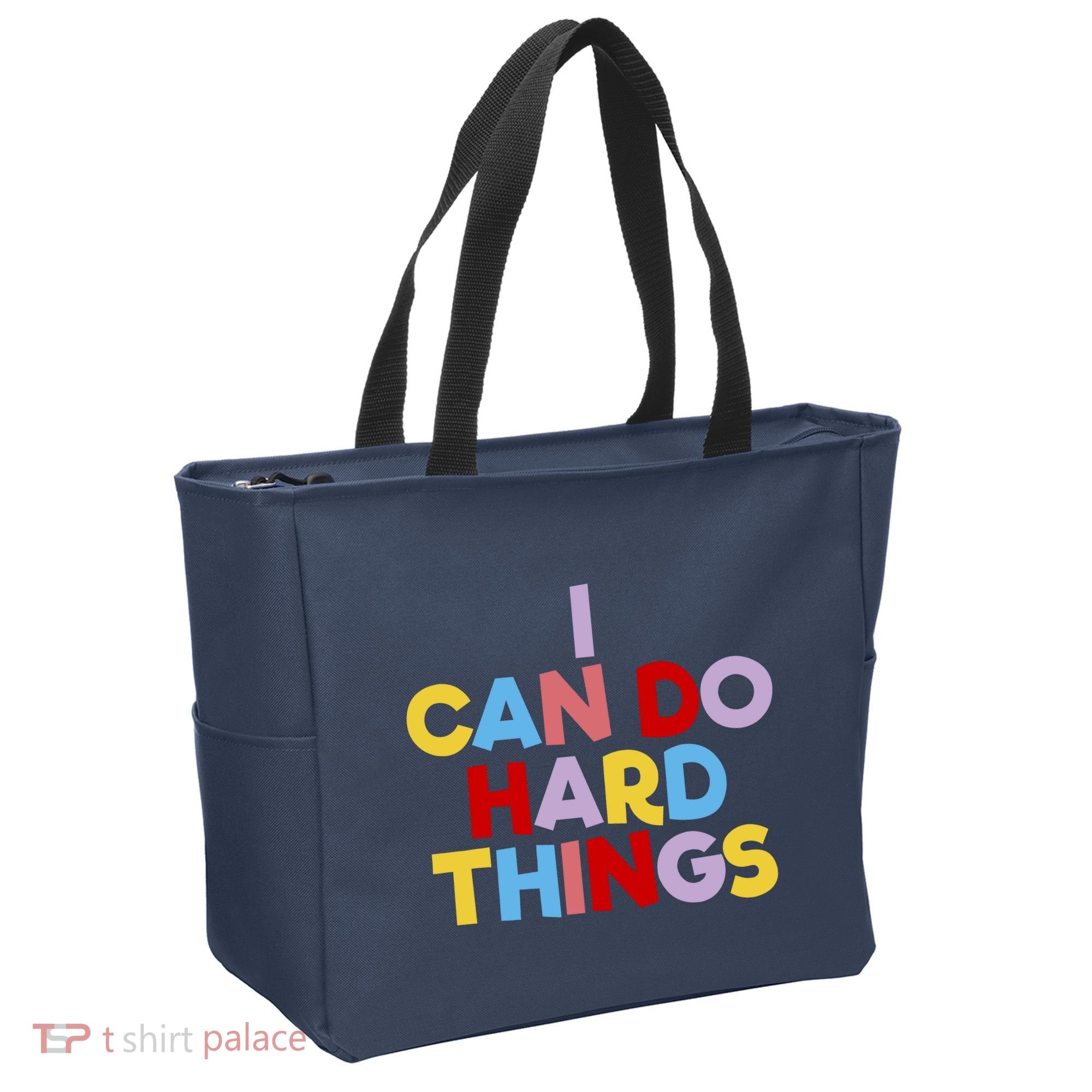 I Can Do Hard Things Teacher Inspiration Do Hard Things Tote Bag