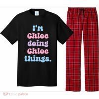 I'm Chloe Doing Chloe Things Funny Name Pajama Set thumb 0