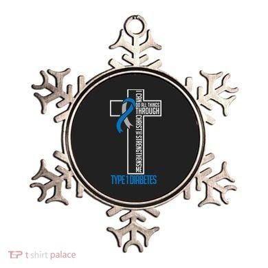 I Can Do Things Jesus Who Strenghtens Me Diabetes Type 1 Ornament
