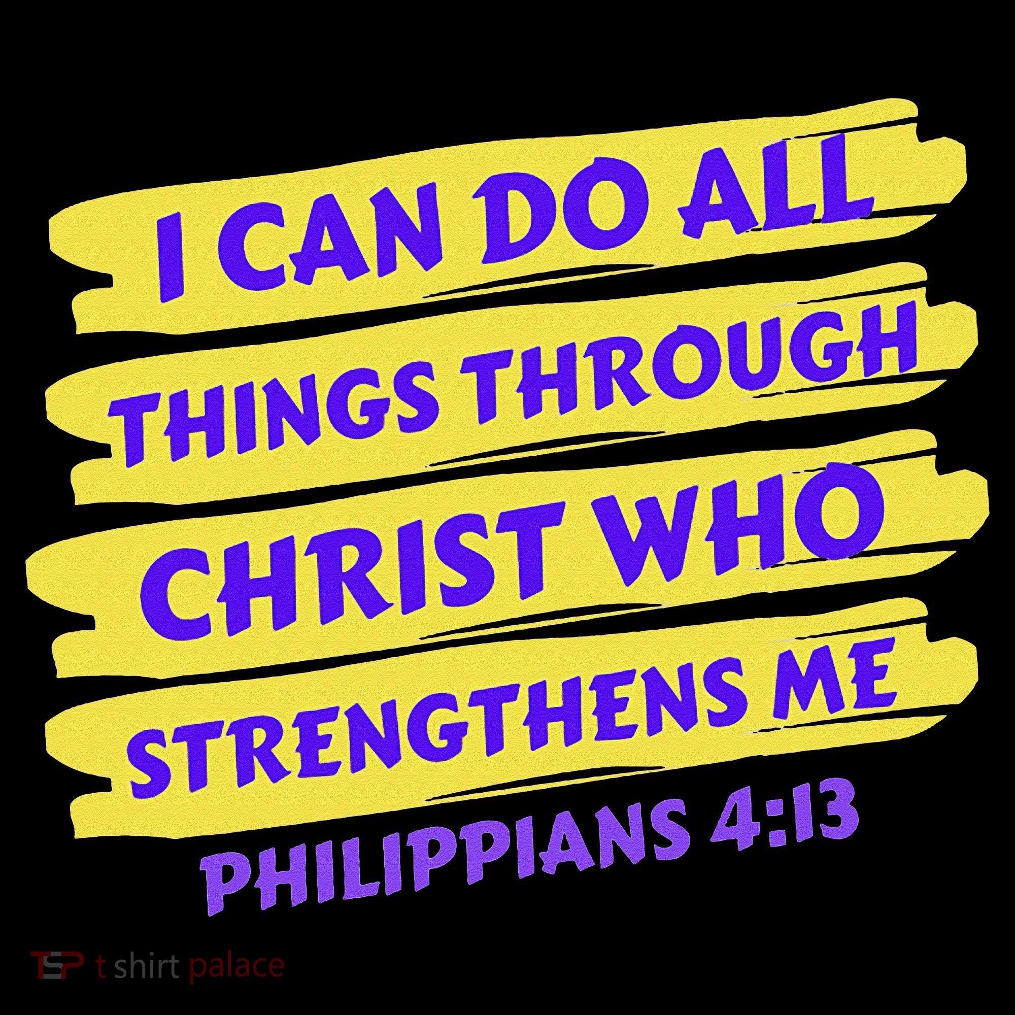 I Can Do All Things Through Christ Who Strengthens Me Women's Hoodie