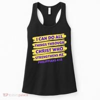 I Can Do All Things Through Christ Who Strengthens Me Women's Tank Top thumb 0
