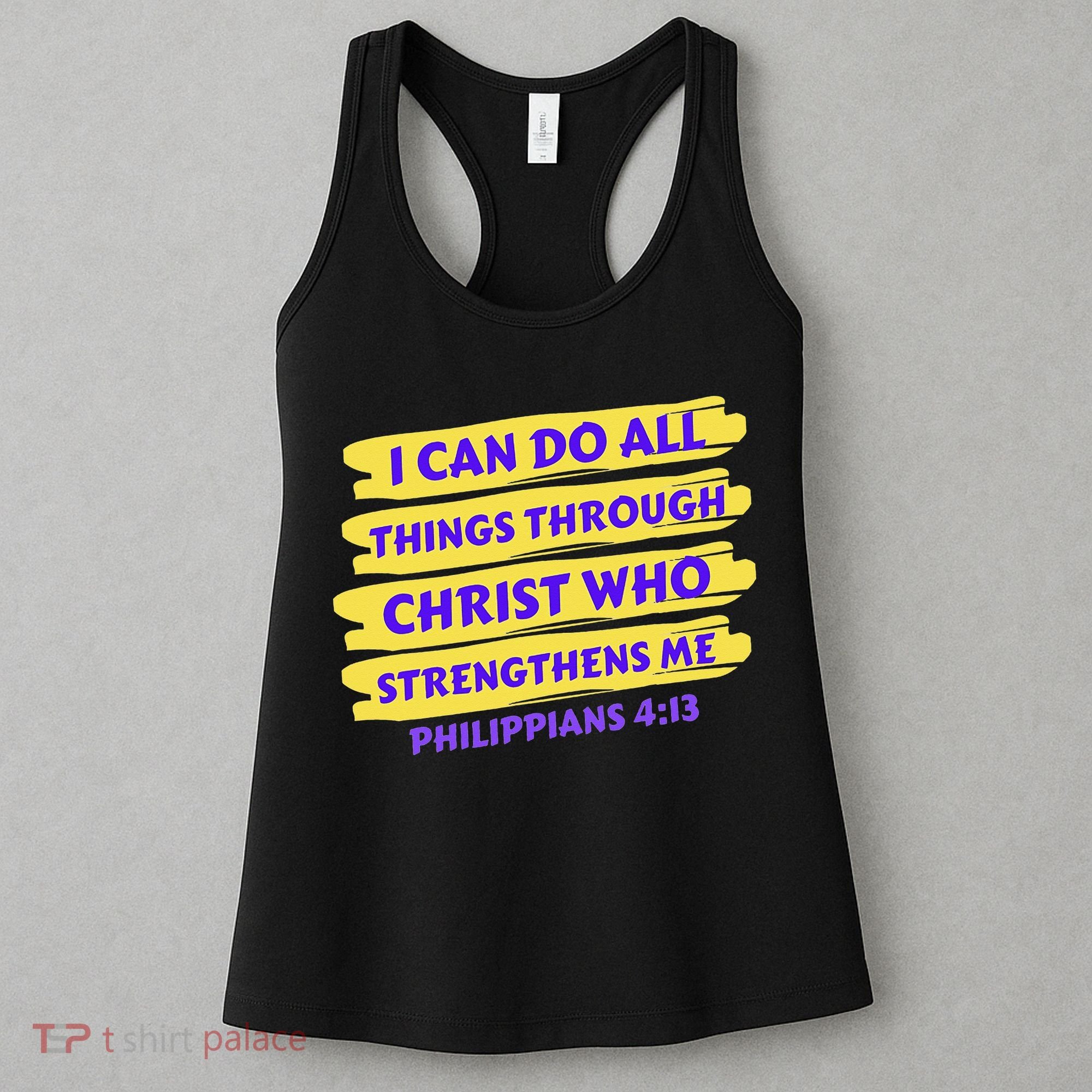 I Can Do All Things Through Christ Who Strengthens Me Women's Tank Top