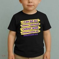 I Can Do All Things Through Christ Who Strengthens Me Toddler T-Shirt thumb 2