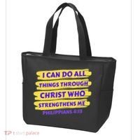 I Can Do All Things Through Christ Who Strengthens Me Tote Bag thumb 3
