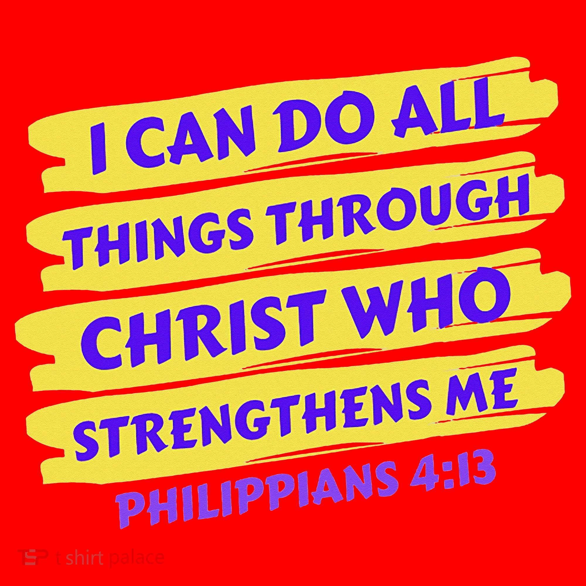 I Can Do All Things Through Christ Who Strengthens Me Santa Hat