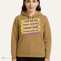 I Can Do All Things Through Christ Who Strengthens Me Hoodie thumb 5
