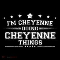 Im Cheyenne Doing Cheyenne Things Toddler Hoodie thumb 2