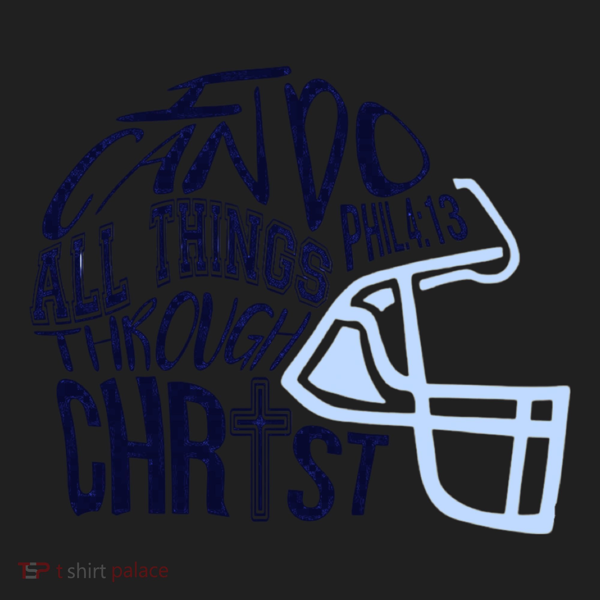 I Can Do All Things Through Christ Football Women's Sweatshirt