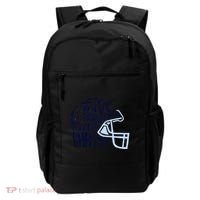 I Can Do All Things Through Christ Football Backpack thumb 0