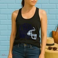I Can Do All Things Through Christ Football Women's Tank Top thumb 2