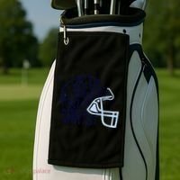 I Can Do All Things Through Christ Football Golf Towel thumb 2