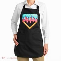 Ice Cream Drip Baseball Stuff Baseball Home Plate Dripping Apron thumb 2