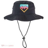 Ice Cream Drip Baseball Stuff Baseball Home Plate Dripping Bucket Hat thumb 0
