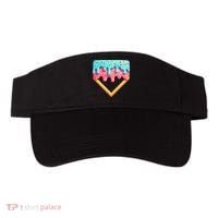 Ice Cream Drip Baseball Stuff Baseball Home Plate Dripping Visor thumb 0