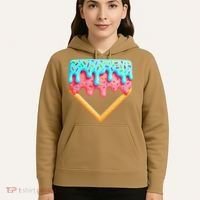 Ice Cream Drip Baseball Stuff Baseball Home Plate Dripping Hoodie thumb 5
