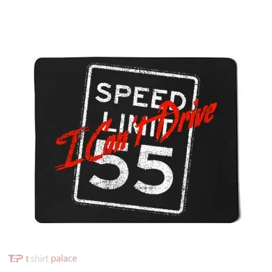 I Can't Drive 55 Distressed Mousepad