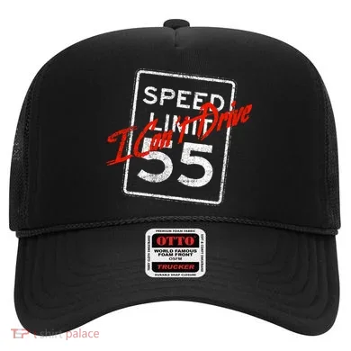 I Can't Drive 55 Distressed Hat