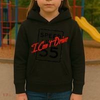 I Can't Drive 55 Distressed Kids Hoodie thumb 3