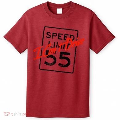 I Can't Drive 55 Distressed T-Shirt