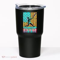 Ice Cream Drip Baseball Stuff Drip For B.oys American Flag Tumbler thumb 0