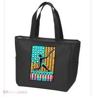 Ice Cream Drip Baseball Stuff Drip For B.oys American Flag Tote Bag thumb 3