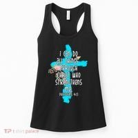 I Can Do All Things Through Christ Philippians 4:13 Bible Verse Women's Tank Top thumb 0