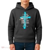 I Can Do All Things Through Christ Philippians 4:13 Bible Verse Kids Hoodie thumb 4