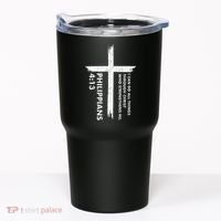 I Can Do All Things Through Christ Front & Back Cross Tumbler thumb 0