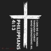 I Can Do All Things Through Christ Front & Back Cross Tumbler thumb 3