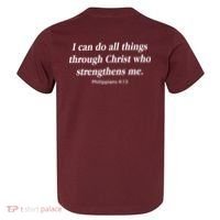 I Can Do All Things Through Christ Who Strengths Me Philippian 4:13 Toddler T-Shirt thumb 1